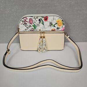 Dasein Women Tassel Zipper Multi Pockets Crossbody Bag Shoulder Purse Travel Bag